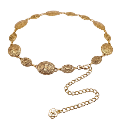 Boho Coin Chain Gürtel