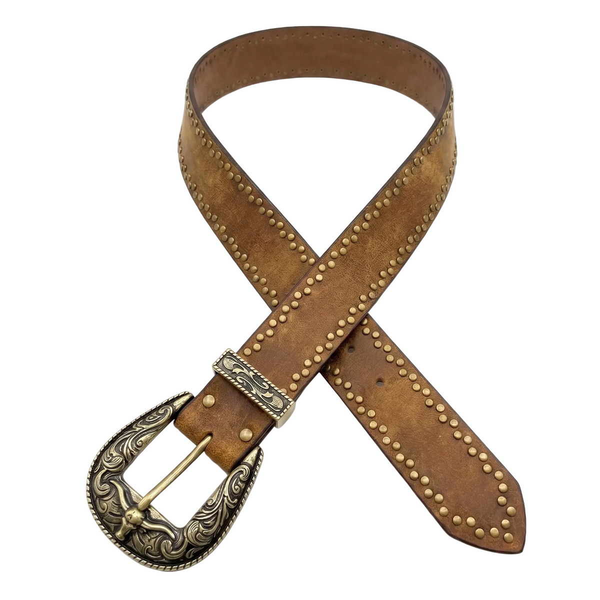 Western Gürtel Bullenschnalle