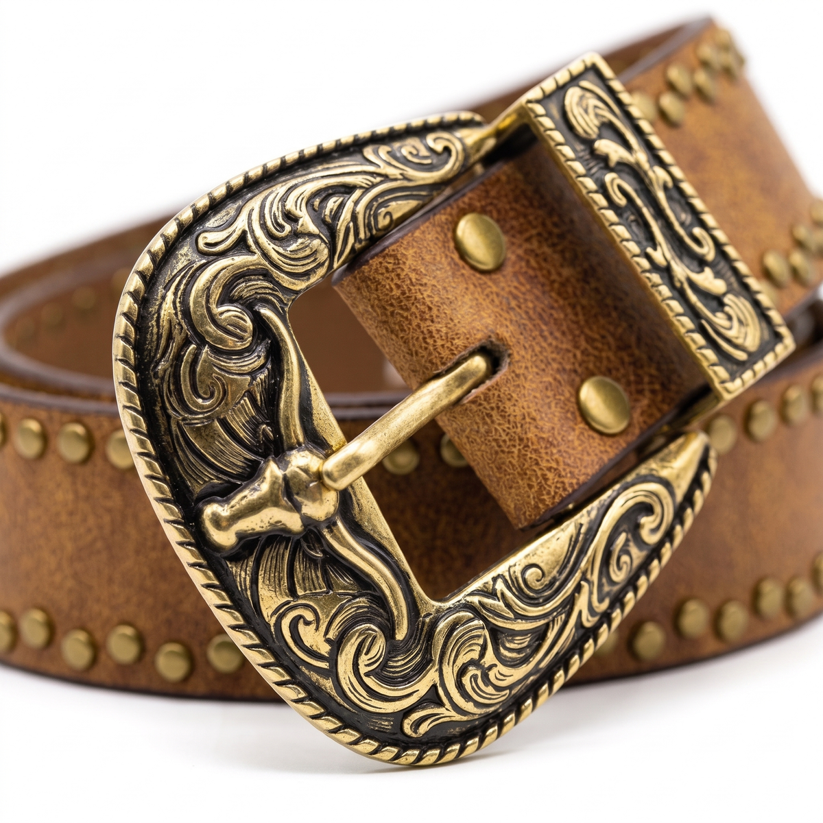 Western Gürtel Bullenschnalle